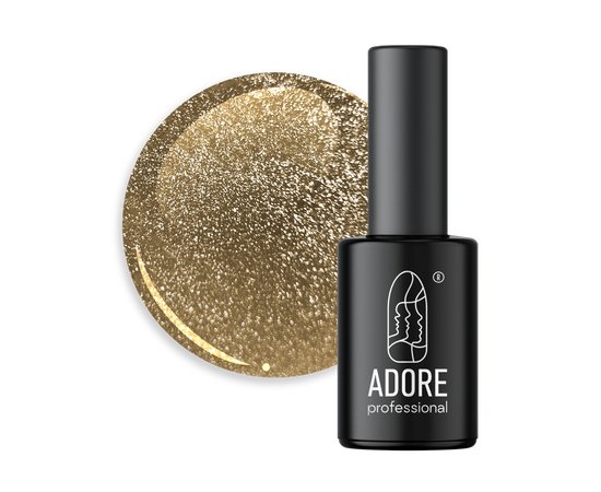 Изображение  Гель-лак Adore Professional Gel Polish Cat’s Eye Crystal Flash C-08, 8 мл, Объем (мл, г): 8, Цвет: 08