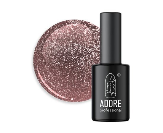 Изображение  Гель-лак Adore Professional Gel Polish Cat’s Eye Crystal Flash C-09, 8 мл, Объем (мл, г): 8, Цвет: 09