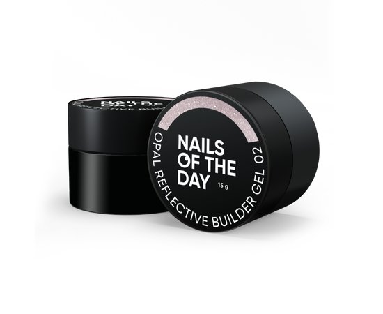 Изображение  Nails of the Day Opal Reflective Builder Gel No.02 milky pink, 15 ml