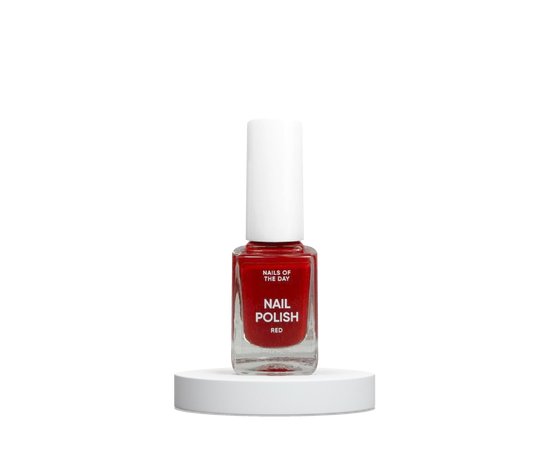 Изображение  Лак для ногтей Nails of the Day Nail Polish Red, 11 мл