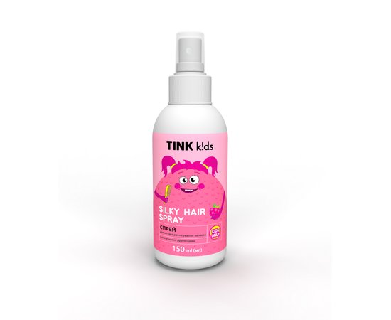 Изображение  Спрей для легкого расчесывания волос Tink Kids Silky Hair Spray, 150 мл