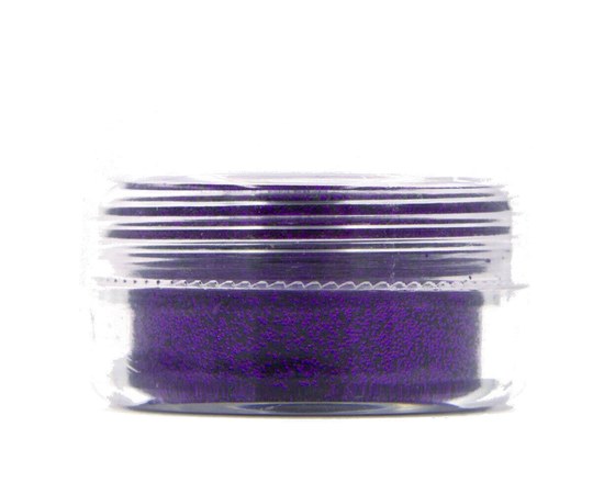 Изображение  Глиттер для декора ногтей в баночке, цвет — Фиолетовый