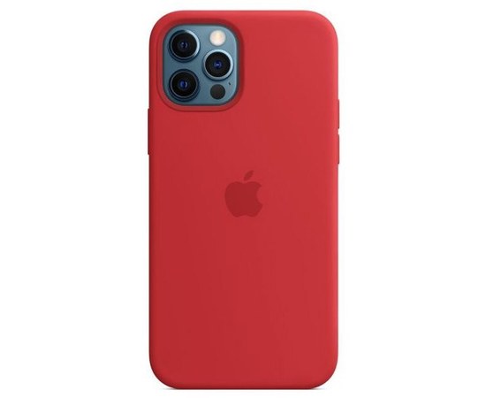 Изображение  Чехол MagSafe Silicone Case для Apple iPhone 12  12 PRO, red