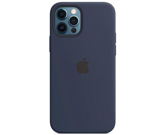 Изображение  MagSafe Silicone Case for Apple iPhone 12 PRO max, Deep navi