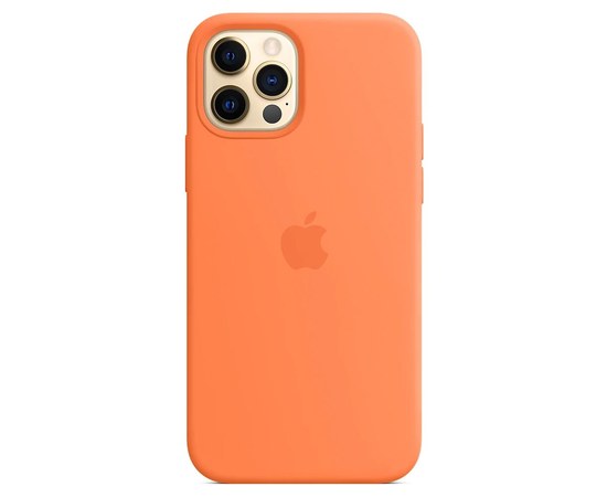 Изображение  Чехол MagSafe Silicone Case для Apple iPhone 12 PRO max, Kumquat