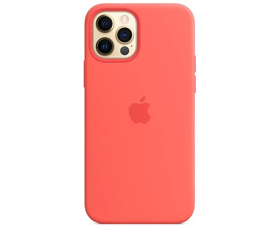 Изображение  MagSafe Silicone Case for Apple iPhone 12 PRO max, Pink Citrus