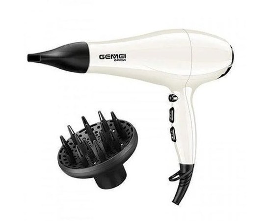 Изображение  Hair dryer Gemei Professional GM-105 2400 W