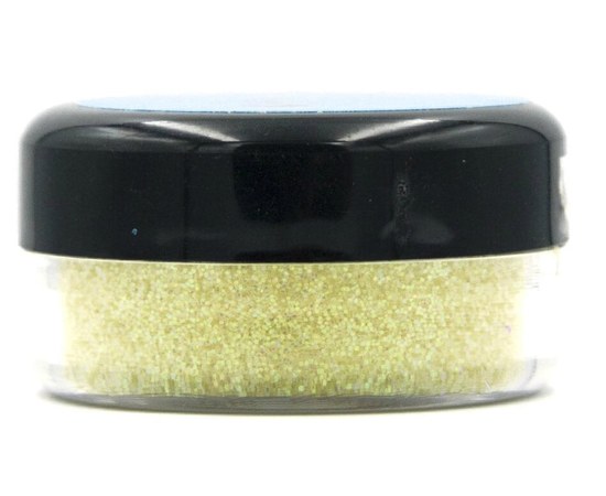 Изображение  Glitter for nails Lilly Beaute in a jar, color — Yellow