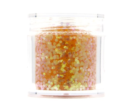Изображение  Kamifubuki for decorating nails in a jar, color — Orange