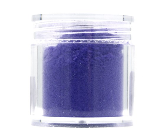 Изображение  Cashmere for decorating nails in a jar, color — Blue