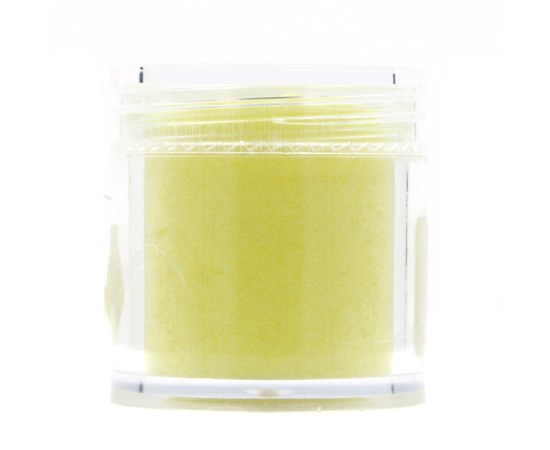 Изображение  Cashmere for decorating nails in a jar, color — Yellow