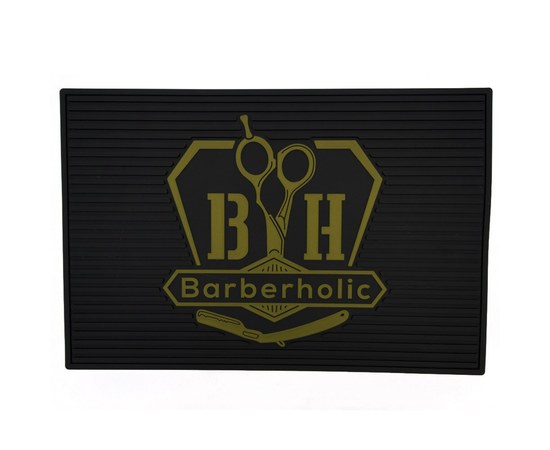 Изображение  Rubber mat for barbershop Barber 45x30 cm BC-05
