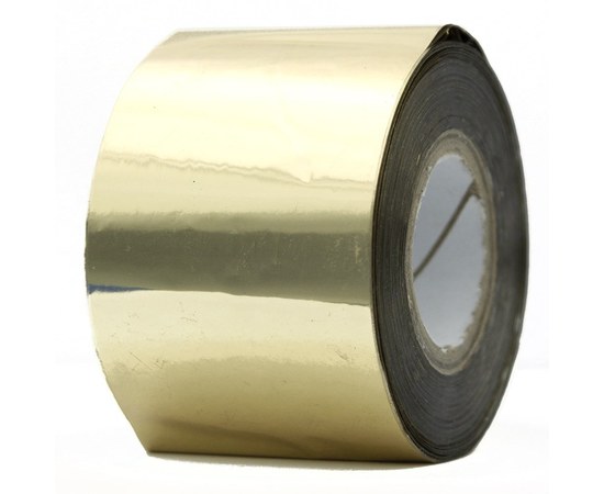 Изображение  Transfer foil in a roll, for nail design, gold - 120 m. 4 cm.