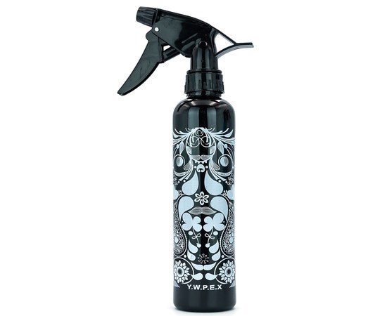 Изображение  Spray bottle YRE for hairdresser 250 ml, black