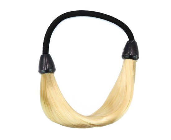 Изображение  Elastic band for hair Pigtail blond