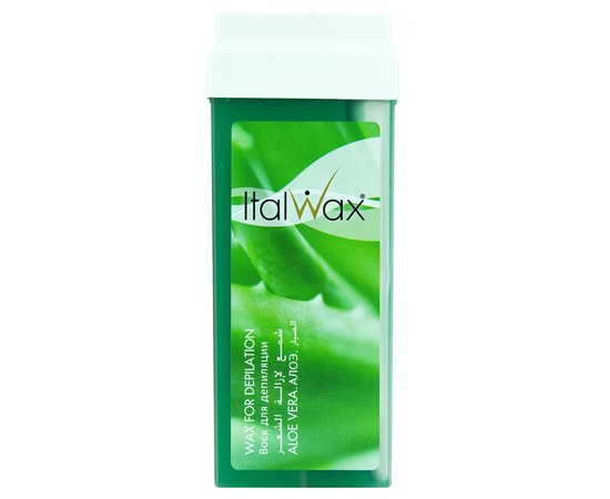 Изображение  Water-soluble wax 100 g Italwax – cassette, Aloe