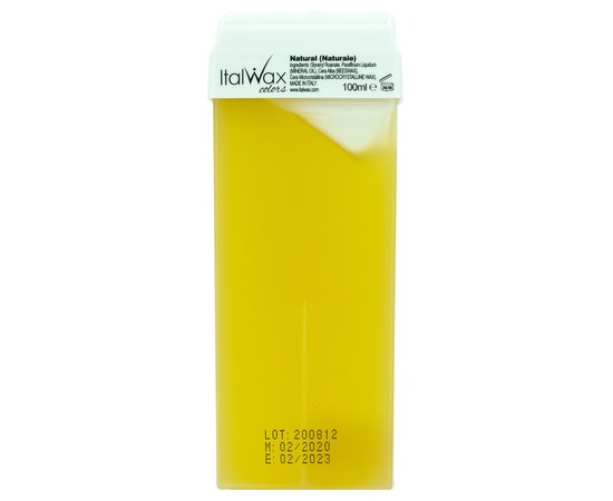 Изображение  Water-soluble wax 100 g Italwax - cassette, Natural