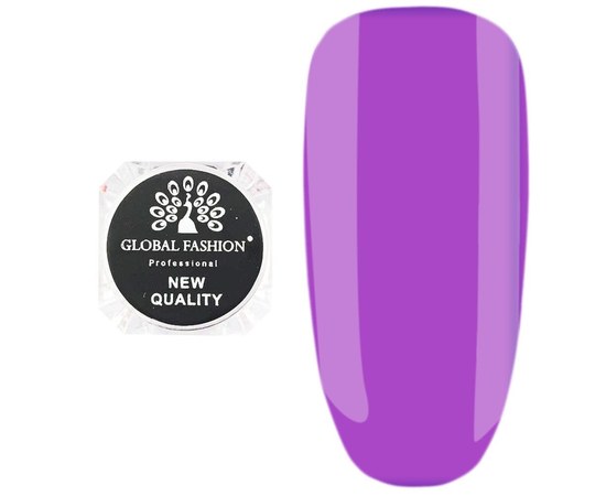 Зображення  Втірка для нігтів Global Fashion Mirror Powder 0,5 г - №006 Фіолетовий