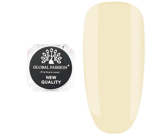 Изображение  Rubbing for nails Global Fashion Mirror Powder 0.5 g - №007 Gold leaf
