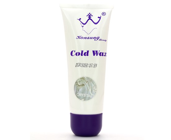 Изображение  Cold wax 180 g in a tube for depilation Konsung Cold Wax, Crystal