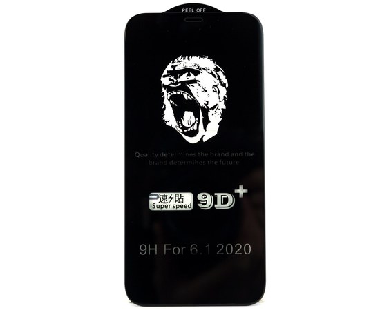 Изображение  Protective glass 9D for Apple iPhone 12 12 Pro black