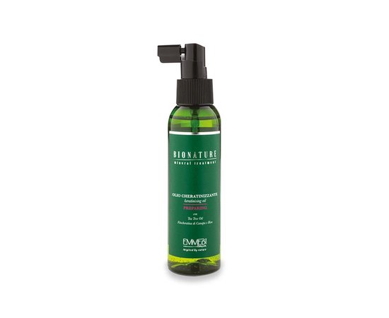 Изображение  Keratinizing hair oil Emmebi Italia BioNature Olio Cheratinizzante, 125 ml (16004)