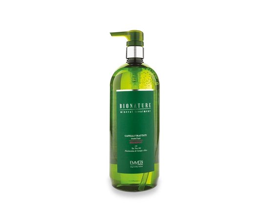 Изображение  Shampoo for damaged hair Emmebi Italia BioNature Treated Hair Shampoo, 1000 ml (16015), Volume (ml, g): 1000