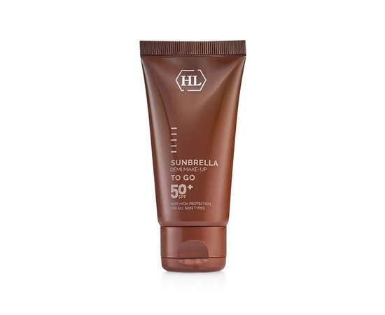 Изображение  Солнцезащитный крем для лица Holy Land Sunbrella Demi Make-up To Go SPF 50+, 50 мл (2610), Объем (мл, г): 50