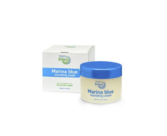 Зображення  Живильний крем для обличчя Brilace Marina blue Nourishing cream, 50 мл (0075)