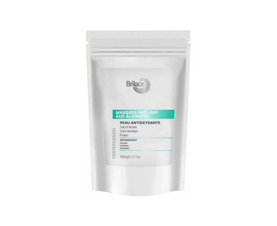 Изображение  Лечебная маска альгинатная для лица Brilace Curative algin peel-off mask, 150 г (0033)