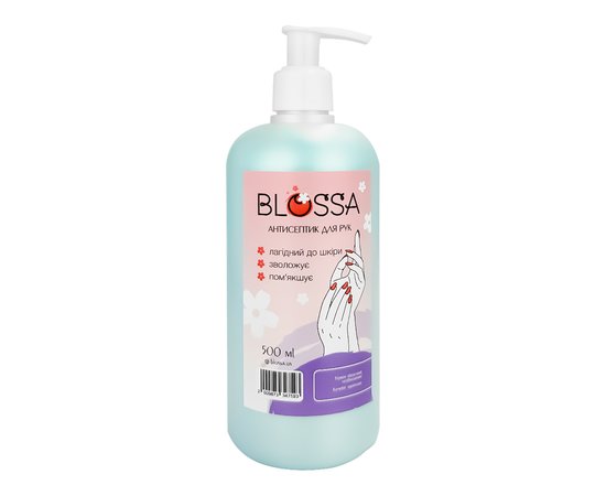 Изображение  Hand sanitizer Blossa with dispenser, 500 ml