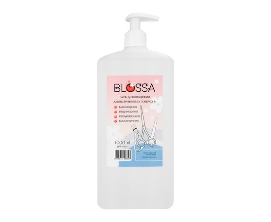 Изображение  Disinfectant for instruments and surfaces Blossa with dispenser, 1000 ml