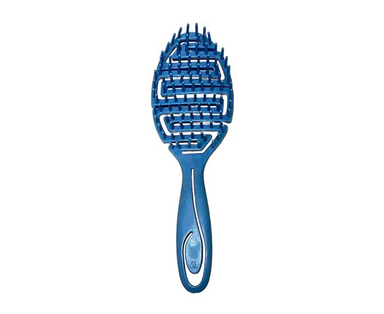 Изображение  Hair massage brush 415W-14 oval blue