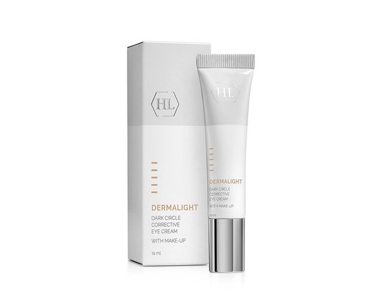 Изображение  Corrective eye cream with make-up Holy Land Dermalight Corrective Eye Cream with Make-up, 15 ml (8501)