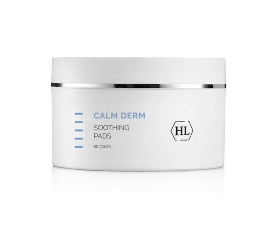 Изображение  Спонжи для чувствительной кожи Holy Land Calm Derm Soothing Pads, 60 шт. (8711)