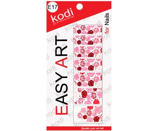 Изображение  Kodi Easy Art E17 Nail Design Stickers