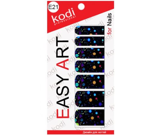 Изображение  Kodi Easy Art E21 Nail Design Stickers