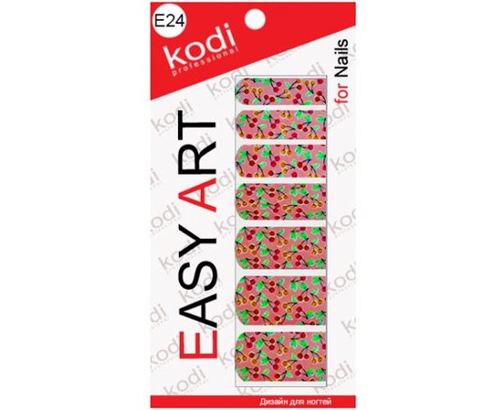 Изображение  Наклейки для дизайна ногтей Kodi Easy Art E24