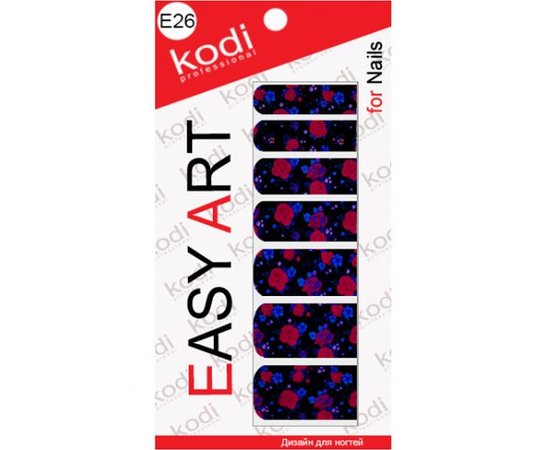 Изображение  Kodi Easy Art E26 Nail Design Stickers