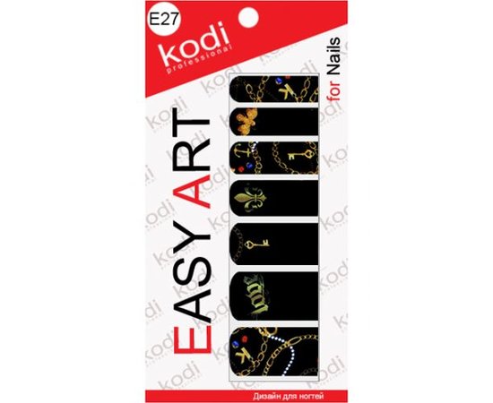 Изображение  Kodi Easy Art E27 Nail Design Stickers