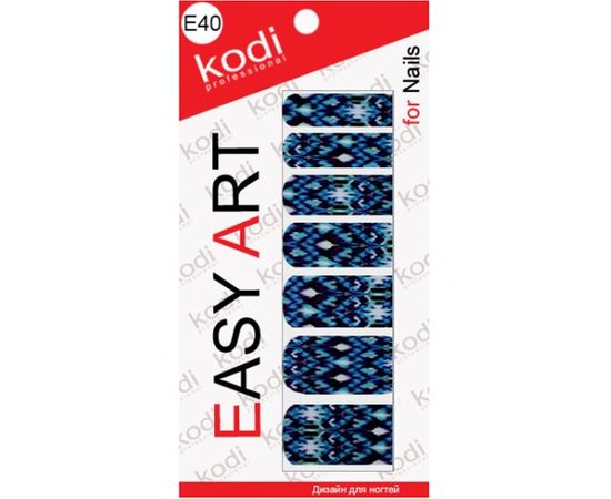 Изображение  Kodi Easy Art E40 Nail Design Stickers