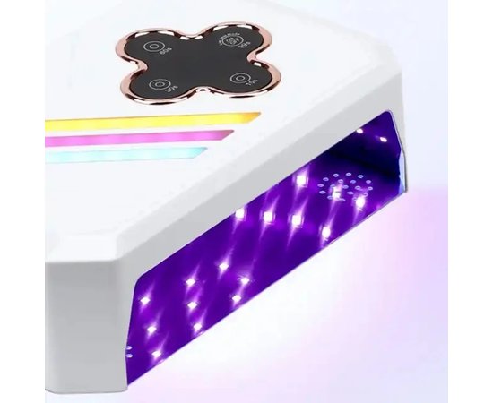 Изображение 3 UV/LED лампа SUN S18 для маникюра и педикюра с LED дисплеем, 268 Вт. Белый