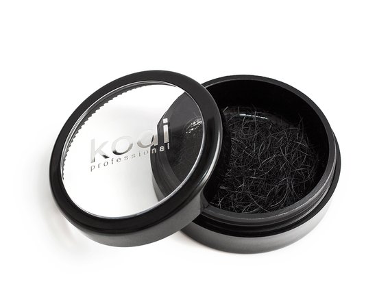 Изображение  Eyelashes for extension in a jar Kodi D 0.15 (10 mm), 0.3 g