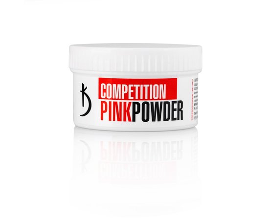 Изображение  Акриловая пудра Kodi Competition Pink Powder розовая, 60 г, Объем (мл, г): 60, Цвет: Pink