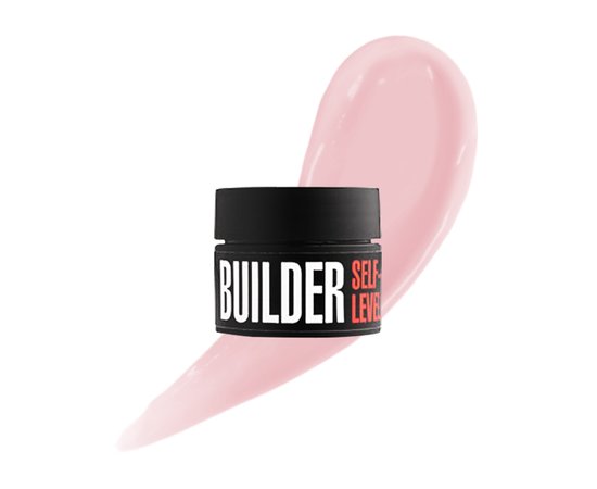 Изображение  Kodi Builder Self-Leveling Gel Misty Rose, 13 g, Volume (ml, g): 13, Color: Misty Rose