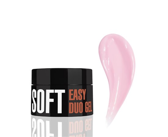 Изображение  Professional acrylic gel system Kodi Easy Duo Gel Soft Sugar Dune, 14 g, Volume (ml, g): 14, Color: Sugar Dune