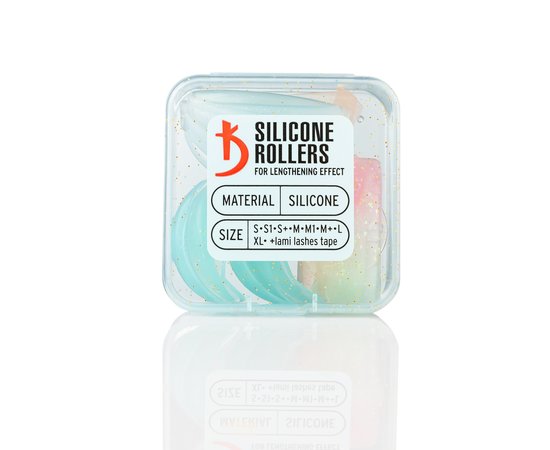 Изображение  Kodi Silicone Rollers For Lengthening Effect in a plastic box