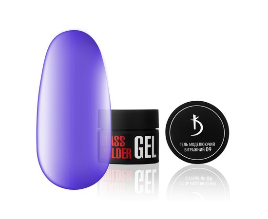 Зображення  Гель моделюючий вітражний Kodi Glass Builder Gel №06, 12 мл, Об'єм (мл, г): 12, Колір: 06