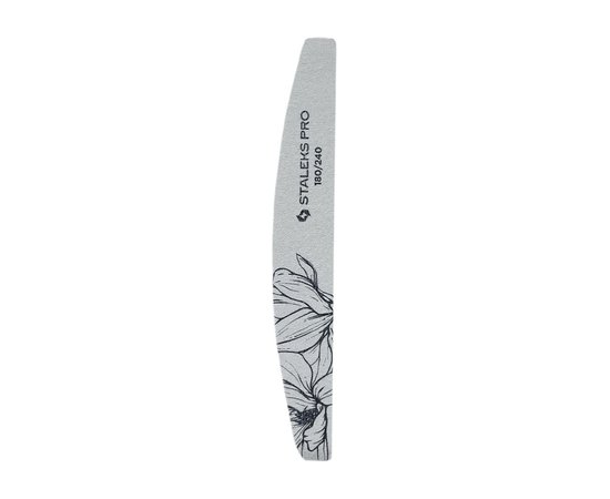 Изображение 2 Nail file mineral Staleks Pro EXPERT 40 half moon 180/240 grit, 25 pcs