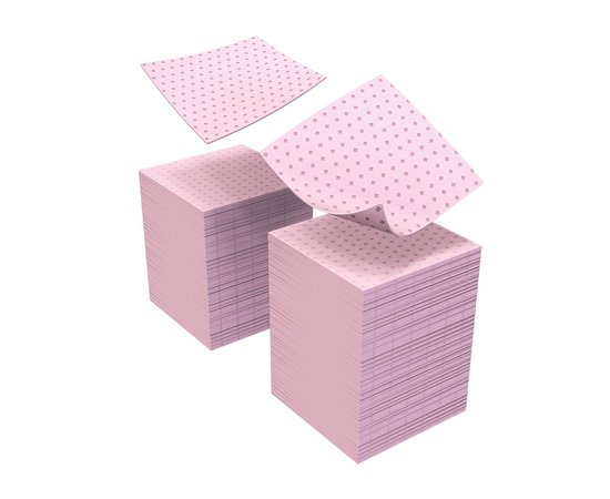 Изображение 3 Lint-free napkins for manicure perforated Staleks Pro EXPERT pink, 400 pcs (WE-400)